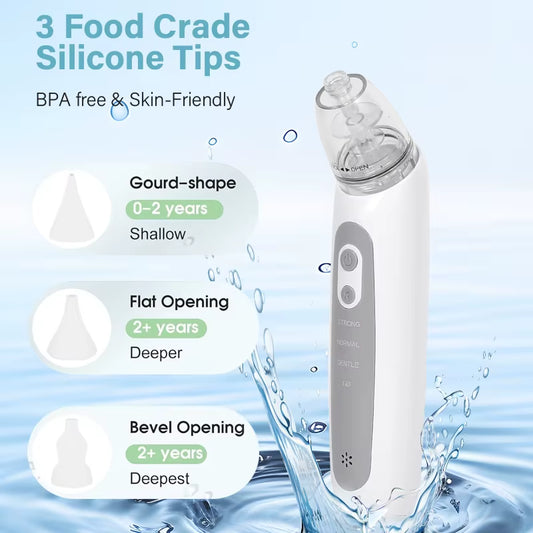 2025 New Pattern Baby Electric Nasal Aspirator Charging Version Newborn Baby Nasal Aspirator Suck Out Prevent Nasal Congestion